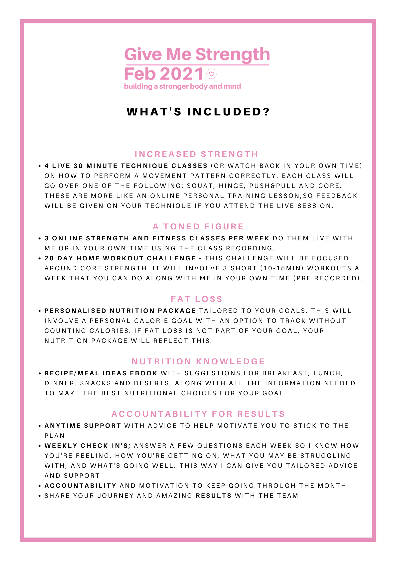 GIVE ME STRENGTH Strength Beyond The Surface